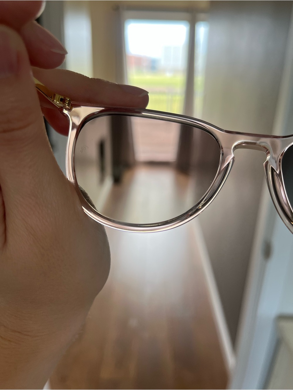 Ray-Ban Erika Pink Sunglasses - Picture 9 of 16